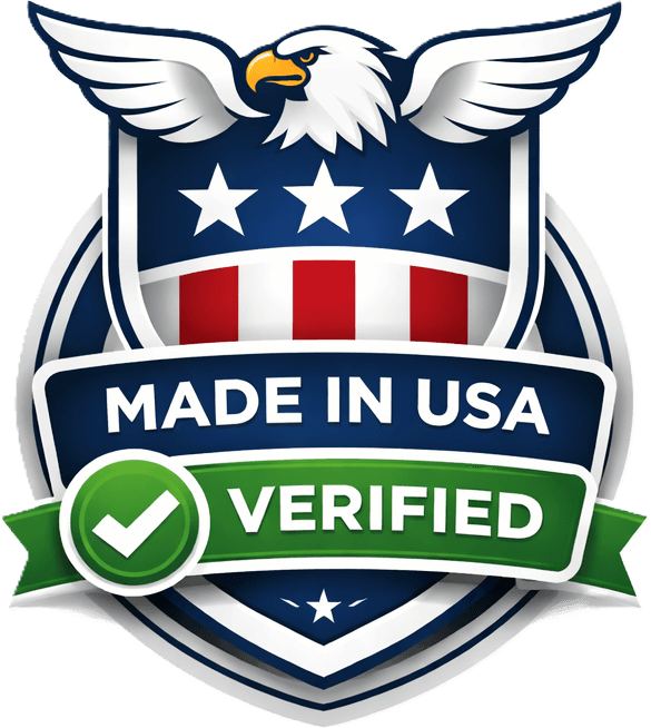 Verified Made in USA badge